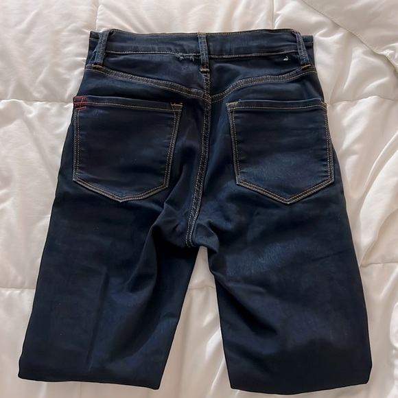 BDG 24W Twig High Rise Dark Blue Skinny Jean - Picture 3 of 5
